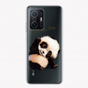 Kryt Xiaomi 11T / 11T Pro Bezšvové Panda Daj Mi Päť