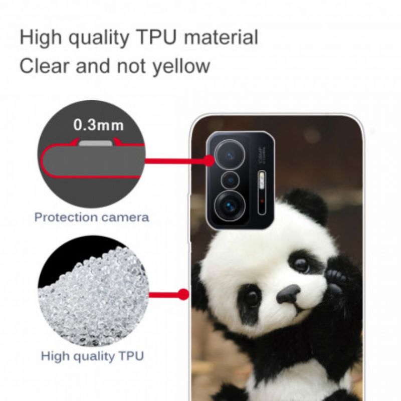 Kryt Xiaomi 11T / 11T Pro Flexibilná Panda