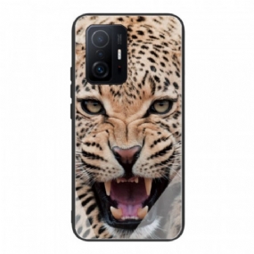 Kryt Xiaomi 11T / 11T Pro Leopardie Tvrdené Sklo