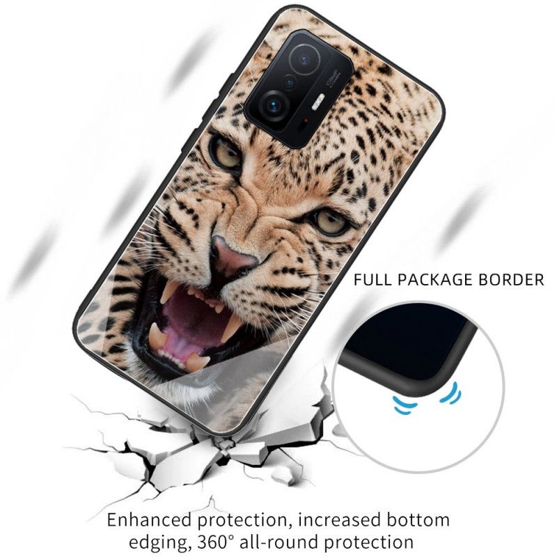 Kryt Xiaomi 11T / 11T Pro Leopardie Tvrdené Sklo