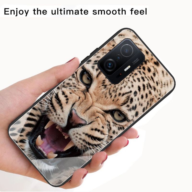 Kryt Xiaomi 11T / 11T Pro Leopardie Tvrdené Sklo