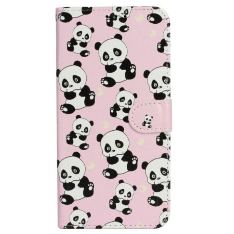 Puzdro Na Motorola Edge 50 Pandas Premium