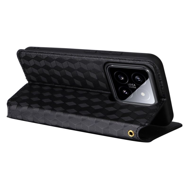 Flipové Puzdro Xiaomi 14 3d Kocky