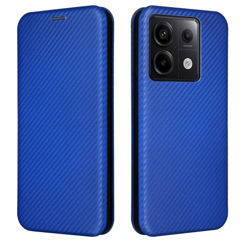 Kožené Puzdro Na Xiaomi Redmi Note 13 Pro 5g Uhlíkové Vlákno