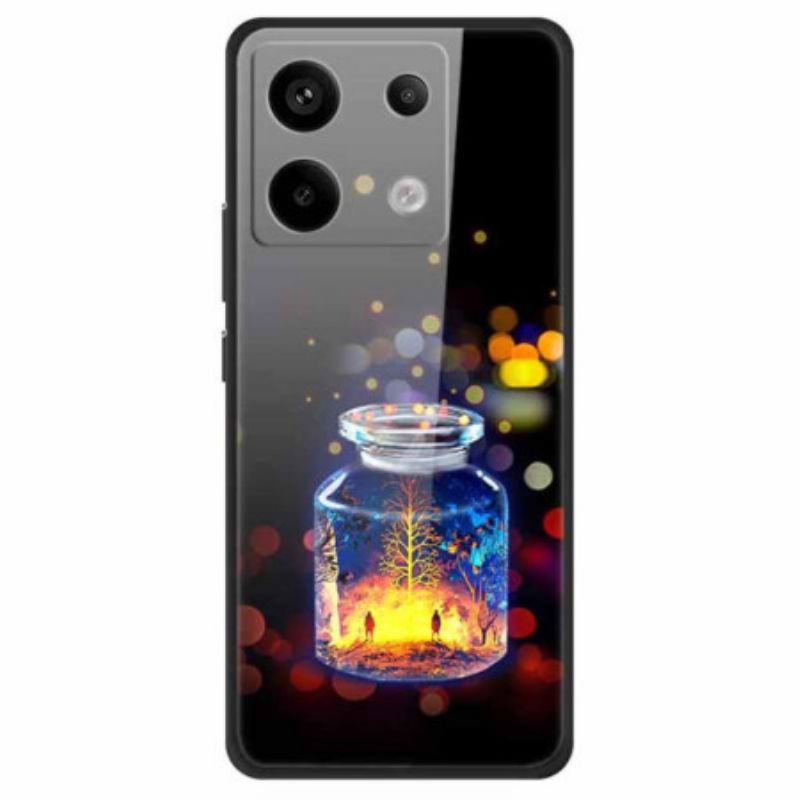 Kryt Na Xiaomi Redmi Note 13 Pro 5g Fľaša Na Želanie Z Tvrdeného Skla