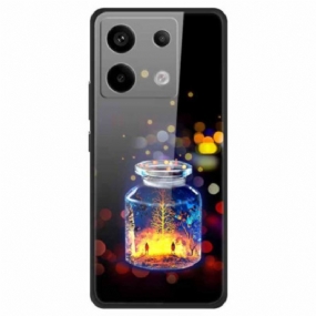 Kryt Na Xiaomi Redmi Note 13 Pro 5g Fľaša Na Želanie Z Tvrdeného Skla