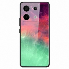 Kryt Xiaomi Redmi Note 13 Pro 5g Farebný Vzor Z Tvrdeného Skla