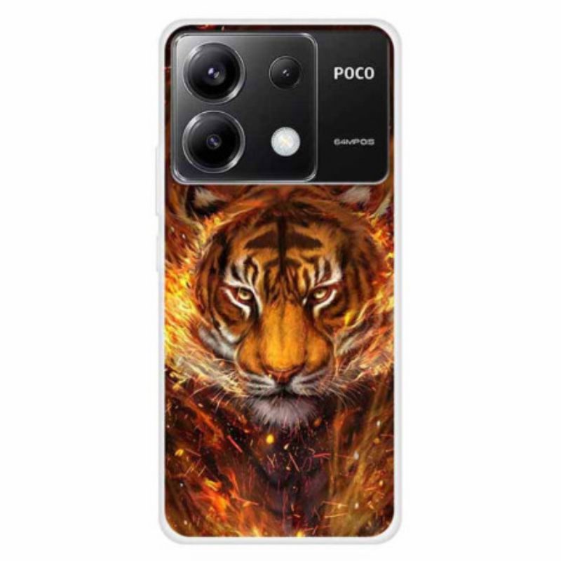 Kryt Xiaomi Redmi Note 13 Pro 5g Tiger V Plameni