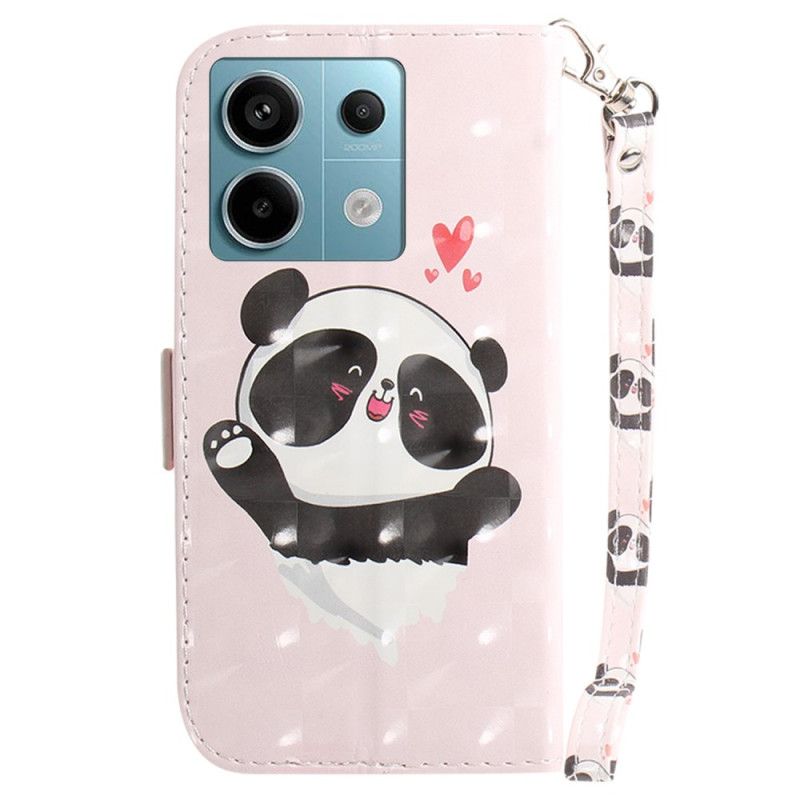 Puzdro Na Xiaomi Redmi Note 13 Pro 5g Panda Love S Popruhom