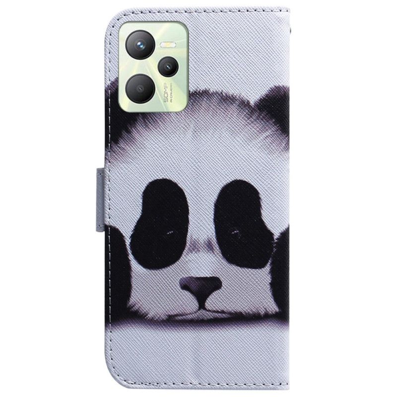 Kožené Puzdro Realme C35 Panda