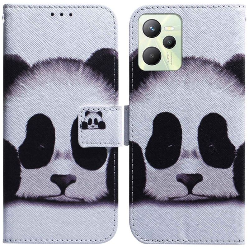 Kožené Puzdro Realme C35 Panda