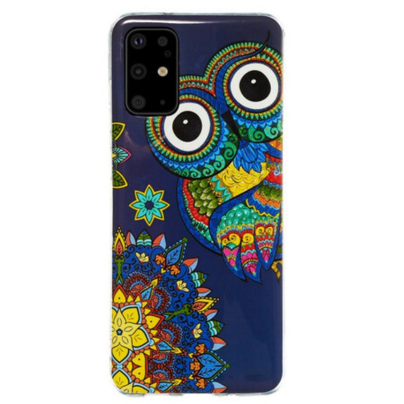 Kryt Samsung Galaxy S20 Plus / S20 Plus 5G Fluorescenčná Mandala Sova