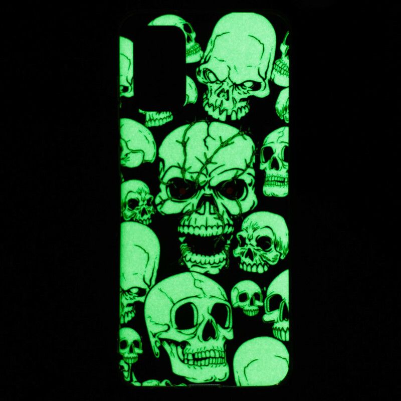 Kryt Samsung Galaxy S20 Plus / S20 Plus 5G Fluorescenčné Lebky