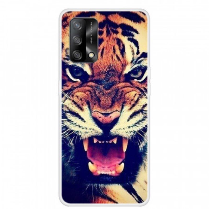 Kryt Oppo A74 4G Predný Tiger