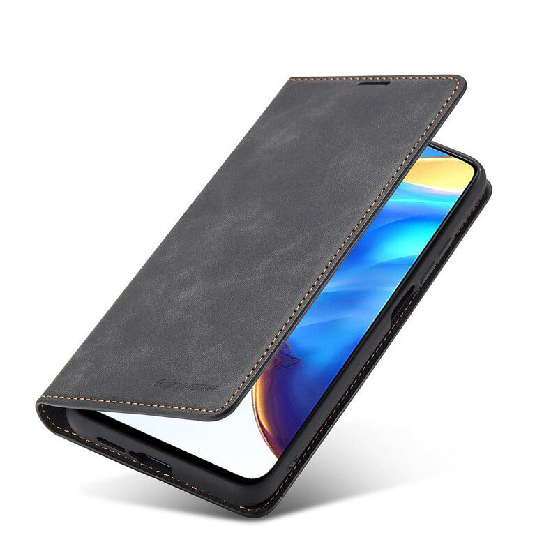 Kožené Puzdro Xiaomi Mi 10T / 10T Pro Kožený Efekt Forwenw