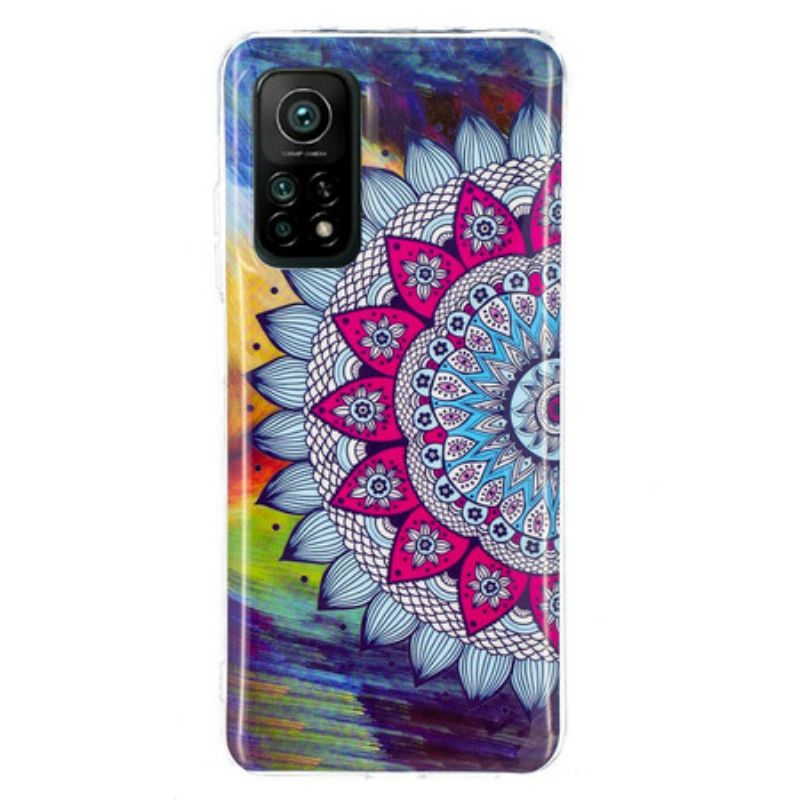 Kryt Xiaomi Mi 10T / 10T Pro Fluorescenčná Farebná Mandala