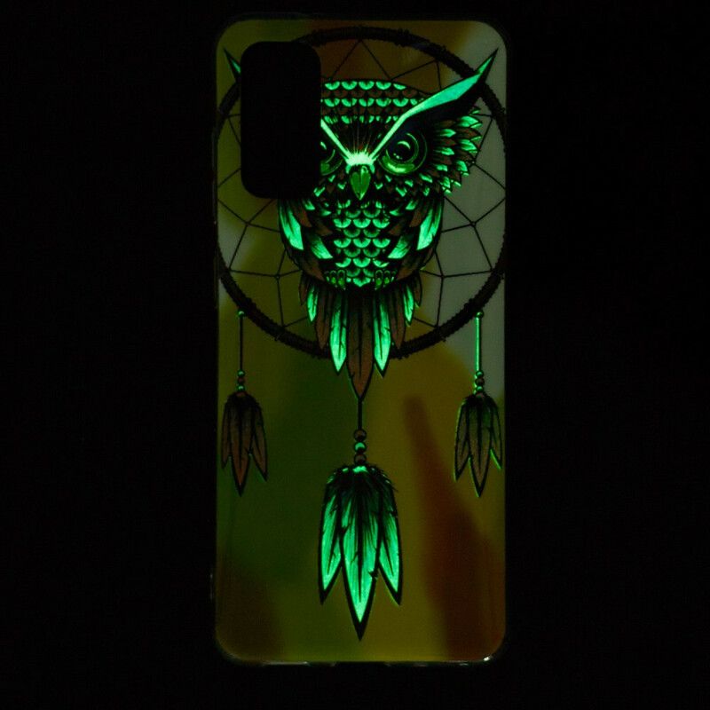 Kryt Xiaomi Mi 10T / 10T Pro Fluorescenčný Lapač Snov Sovy