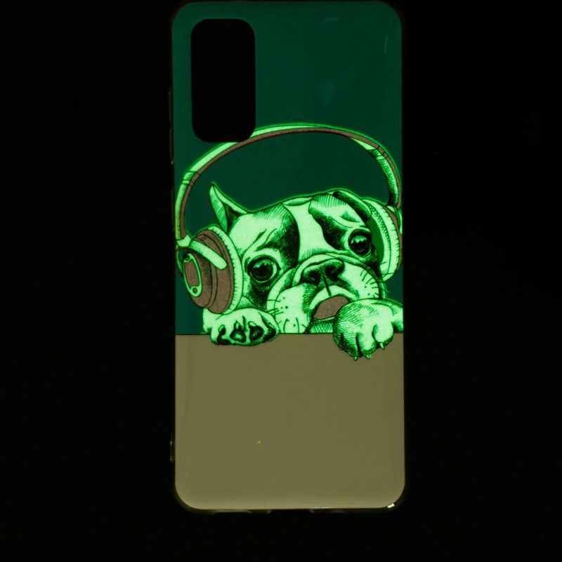 Kryt Xiaomi Mi 10T / 10T Pro Fluorescenčný Pes