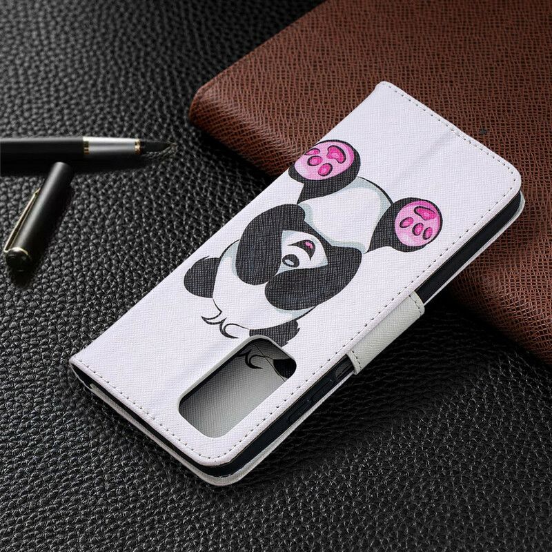 Peňaženkový Kryt Xiaomi Mi 10T / 10T Pro Panda Zábava