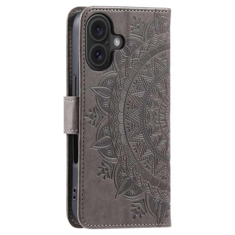 Puzdro iPhone 16 Plus Mandala Sun