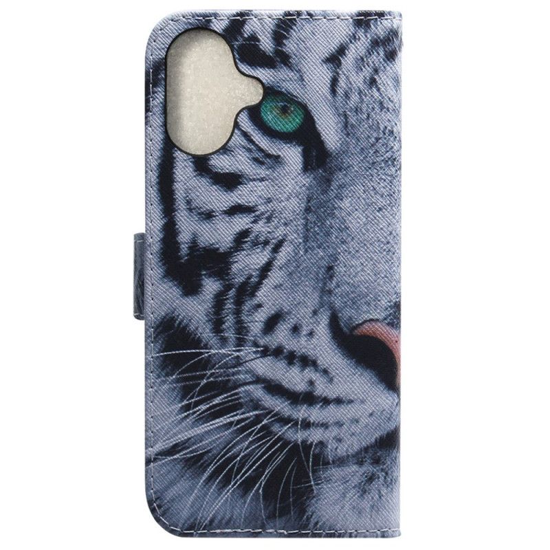 Puzdro Na iPhone 16 Plus Biely Tiger