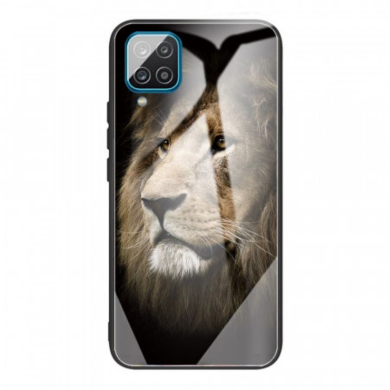 Kryt Samsung Galaxy M32 Tvrdené Sklo Lion Head