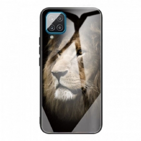 Kryt Samsung Galaxy M32 Tvrdené Sklo Lion Head