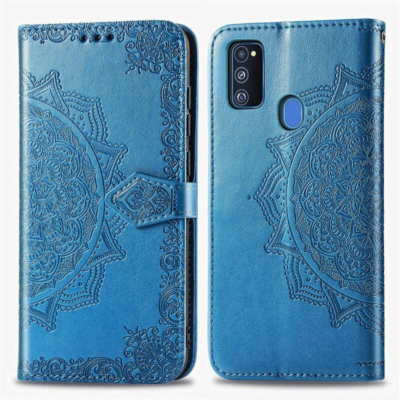 Kožené Puzdro Samsung Galaxy M21 Mandala V Stredoveku