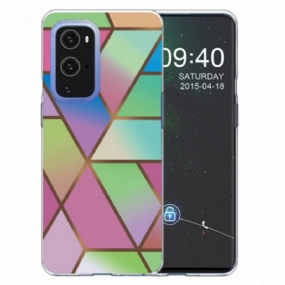 Kryt OnePlus 9 Geometrický Mramor