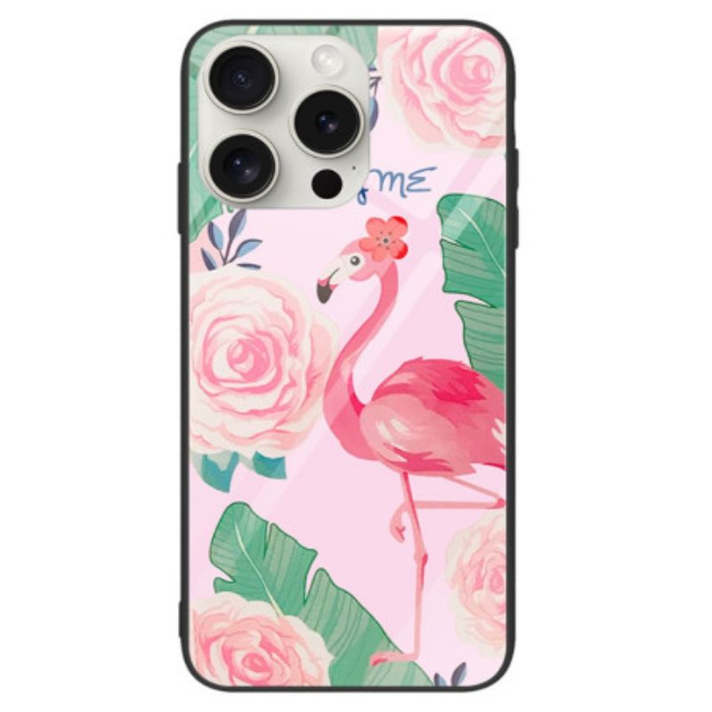 Kryt iPhone 16 Pro Kryt Na Mobil Tvrdené Sklo Flamingo