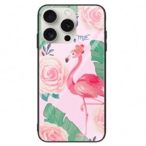 Kryt iPhone 16 Pro Kryt Na Mobil Tvrdené Sklo Flamingo