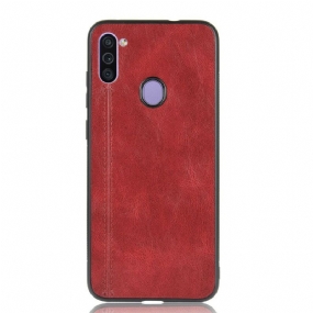 Kryt Samsung Galaxy M11 Couture Leather Effect