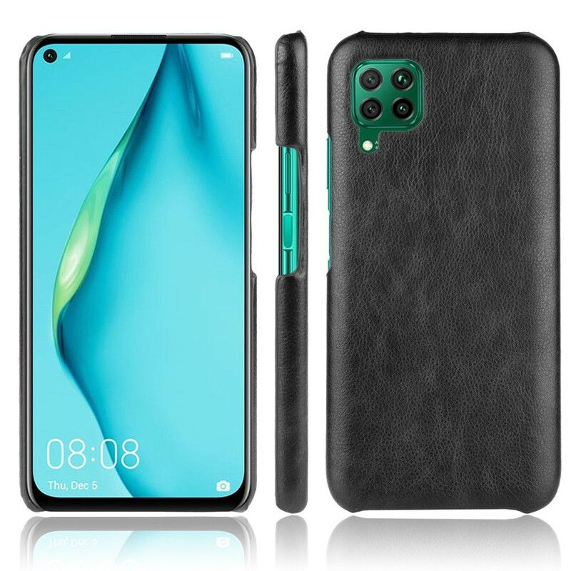 Kryt Huawei P40 Lite Litchi Performance Leather Effect