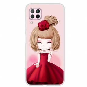 Kryt Huawei P40 Lite Manga Lady