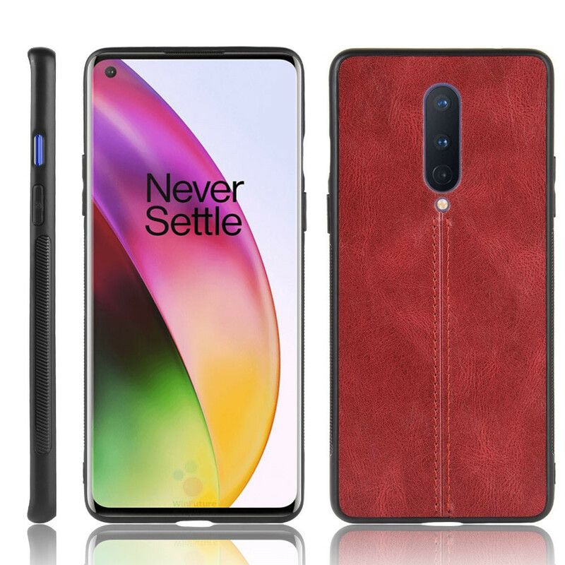 Kryt OnePlus 8 Couture Leather Effect