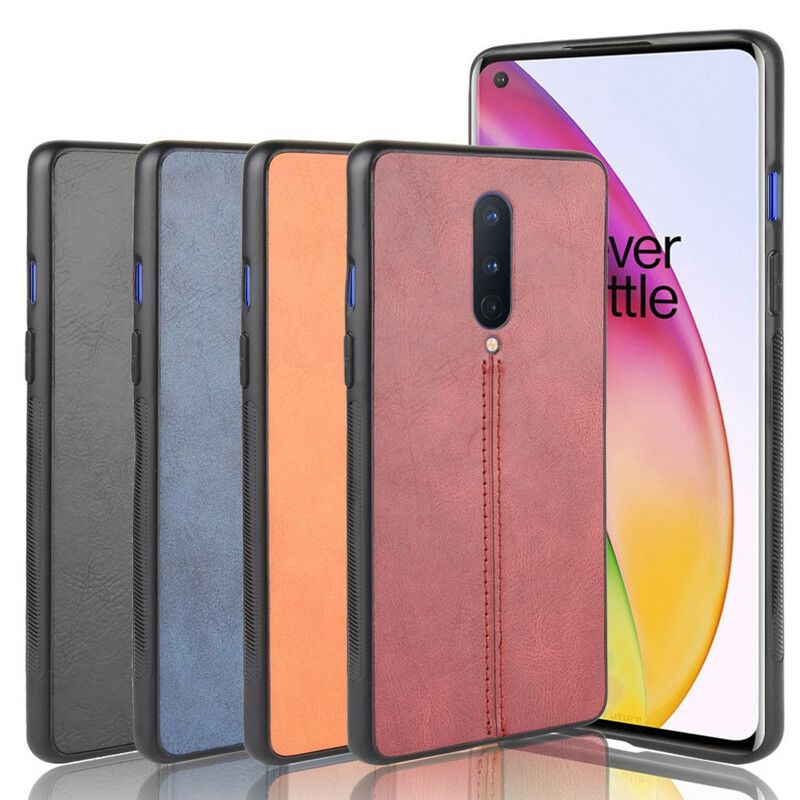 Kryt OnePlus 8 Couture Leather Effect