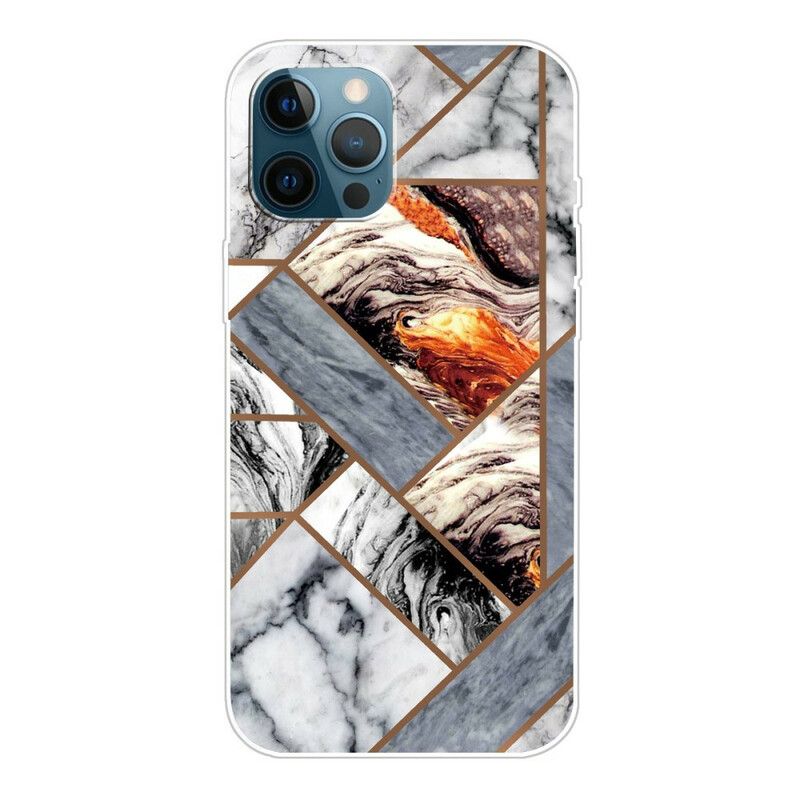 Kryt iPhone 13 Pro Decline Geometric Marble