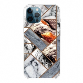 Kryt iPhone 13 Pro Decline Geometric Marble