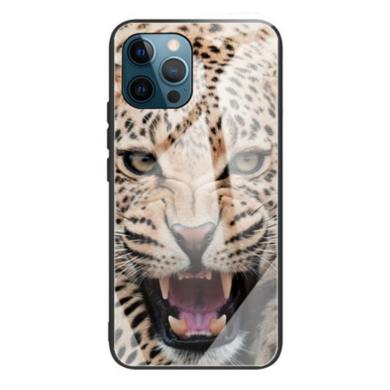 Kryt iPhone 13 Pro Leopardie Tvrdené Sklo