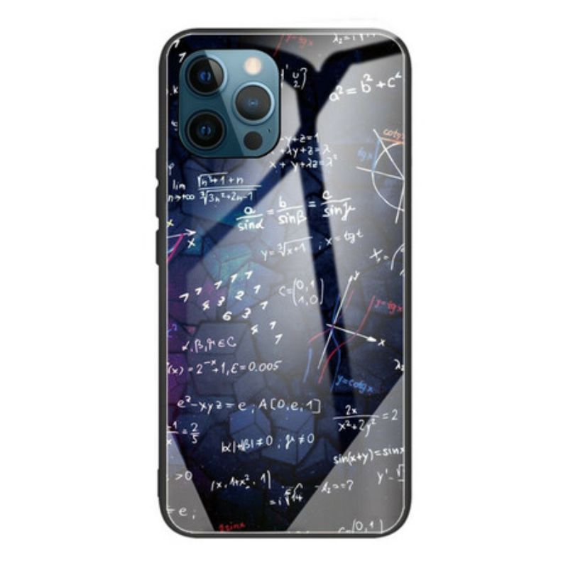 Kryt iPhone 13 Pro Matematické Výpočty Z Tvrdeného Skla