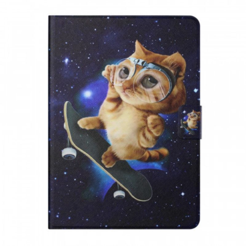 Flipové Puzdro iPad Mini 6 (2021) Cat Skateboarding