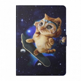 Flipové Puzdro iPad Mini 6 (2021) Cat Skateboarding