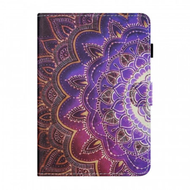 Kožené Puzdro iPad Mini 6 (2021) Mandala Umenie