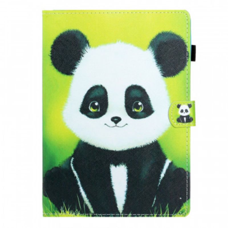 Kožené Puzdro iPad Mini 6 (2021) Šťastná Panda