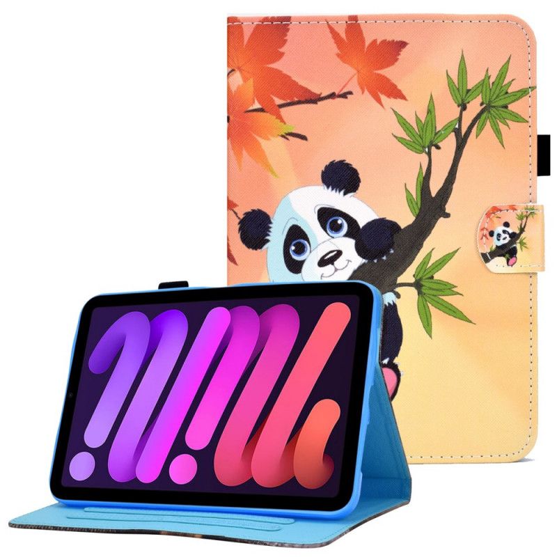 Peňaženkový Kryt iPad Mini 6 (2021) Roztomilá Panda