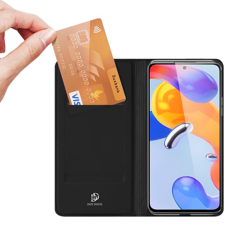 Flipové Puzdro Xiaomi Redmi Note 11 Pro / 11 Pro 5G Kožené Puzdro Skin Pro Dux Ducis