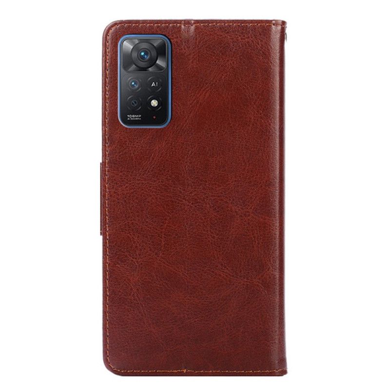 Kožené Puzdro Xiaomi Redmi Note 11 Pro / 11 Pro 5G Retro Umelá Koža