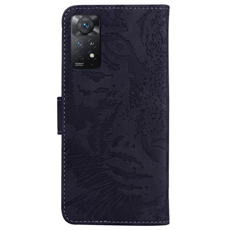 Kožené Puzdro Xiaomi Redmi Note 11 Pro / 11 Pro 5G Tigriu Stopu