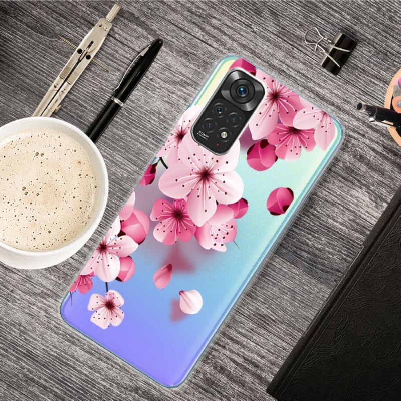 Kryt Xiaomi Redmi Note 11 Pro / 11 Pro 5G Malé Ružové Kvety