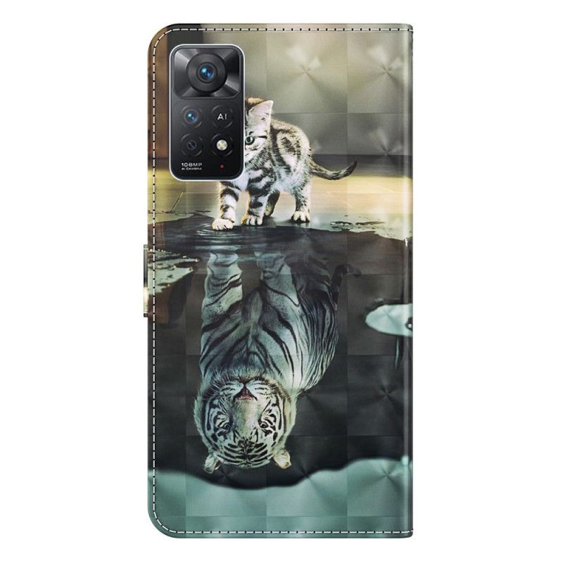 Peňaženkový Kryt Xiaomi Redmi Note 11 Pro / 11 Pro 5G Ernest Tiger